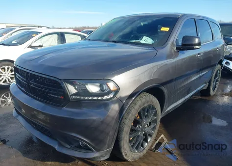 2016 Dodge Durango R/T z USA, uszkodzony, nr VIN 1C4SDJCT6GC315533